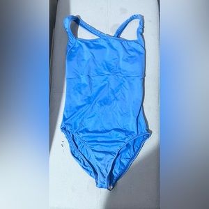 Blue MotionWear Leotard Adult Medium